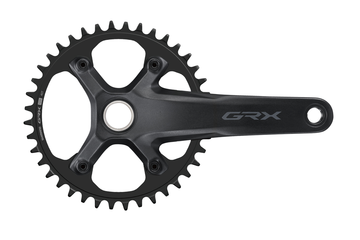 Shimano GRX FC-RX610 1x 12-Speed Crankset [EFCRX6101DXB0]