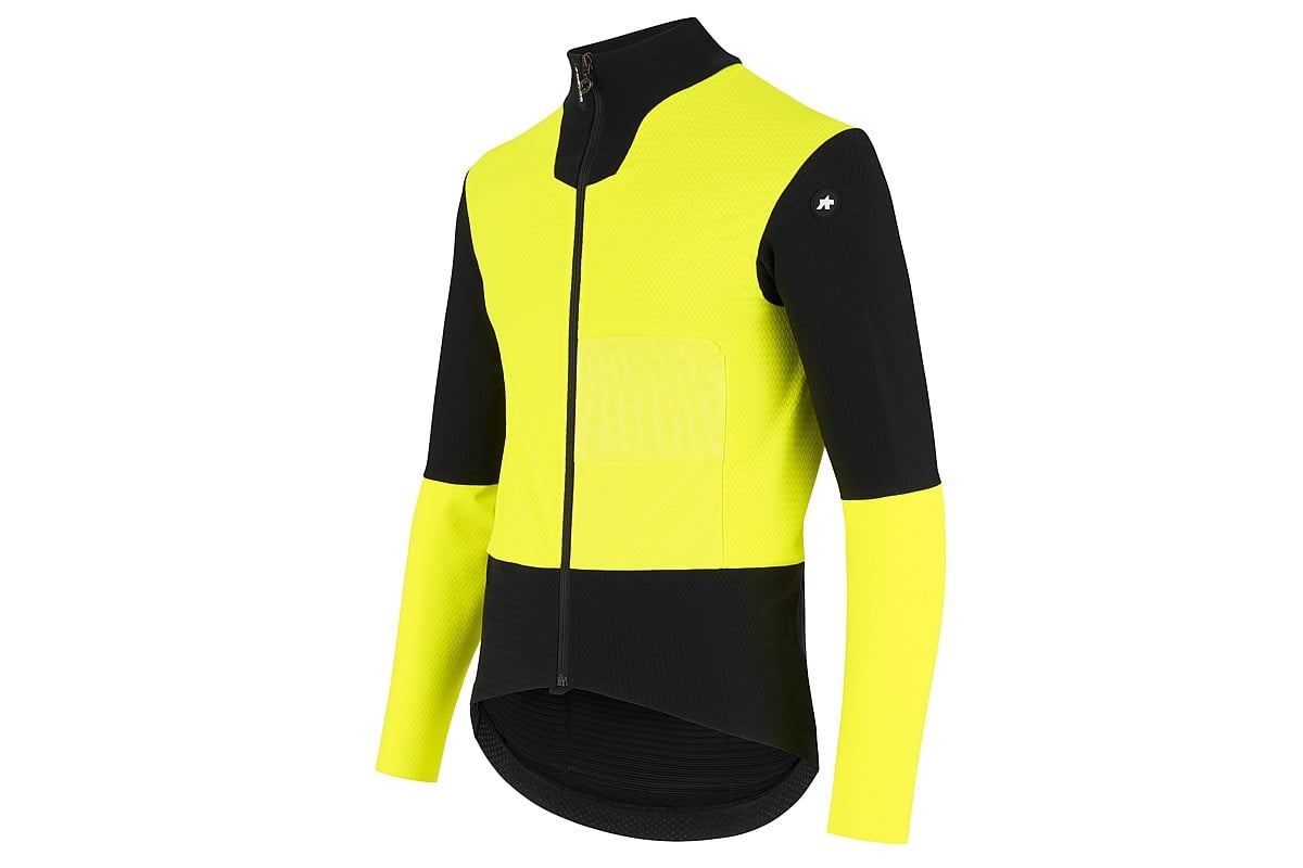 Assos Men's Equipe R Habu Winter Jacket S9 Fluo Yellow - Medium  [11.30.383.32.M] at WesternBikeworks