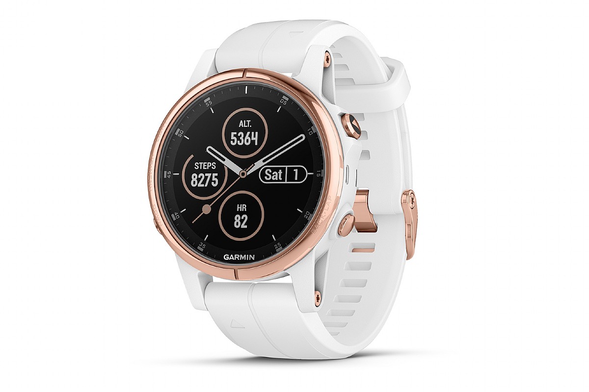 garmin 5s plus sapphire rose gold