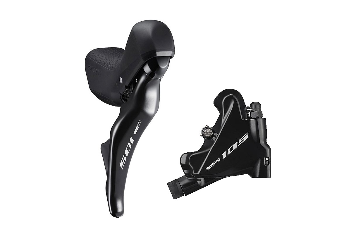 shimano 105 disc shifters