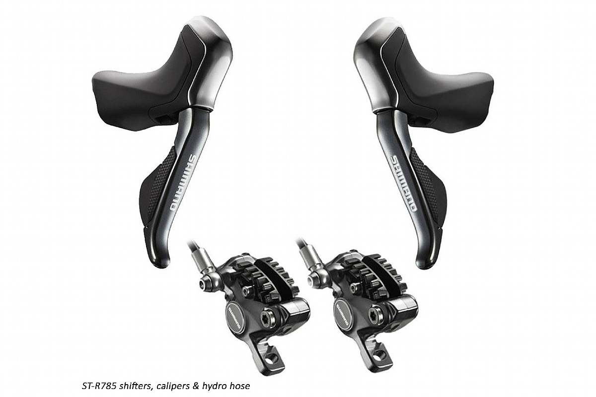 shimano r785 shifters